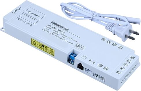 Wardrobe Cabinet Wine lamp Dedicated Power Supply 12V with Transformer 220 to 24V Connected to The Switch(Sub Control-Double Door) in Saudi Arabia