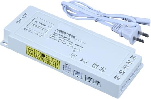 Wardrobe Cabinet Wine lamp Dedicated Power Supply 12V with Transformer 220 to 24V Connected to The Switch(Sub Control-Double Door) in Saudi Arabia