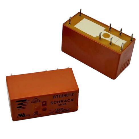 (2-Pack) RTE24012 12VDC 8Pins DPDT 8A General Purpose Relay, Power PCB Relay in Saudi Arabia