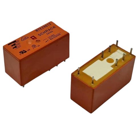 (2-Pack) RTE24012 12VDC 8Pins DPDT 8A General Purpose Relay, Power PCB Relay in Saudi Arabia