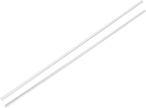 8Mm Linear Rod, Premium Quality, Pair of 8mm Diameter X 600mm Length, Less Steel Cylinder Rail Linear Shafts, Multifunctional Accessory in Saudi Arabia