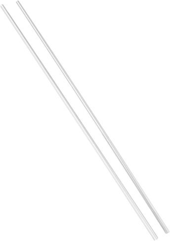 8Mm Linear Rod, Premium Quality, Pair of 8mm Diameter X 600mm Length, Less Steel Cylinder Rail Linear Shafts, Multifunctional Accessory in Saudi Arabia