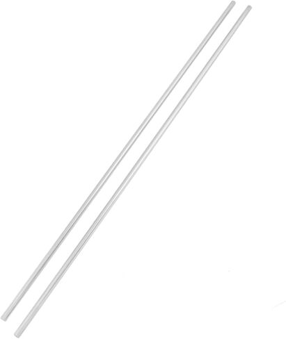 8Mm Linear Rod, Premium Quality, Pair of 8mm Diameter X 600mm Length, Less Steel Cylinder Rail Linear Shafts, Multifunctional Accessory in Saudi Arabia
