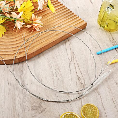 2 PCS Extra Long Pipe Cleaners, 39.4 in Straw Cleaner Brush Extra Long, White Tube Cleaning Brush for Cleaning Straw, Feeding Tubes, Line and Pump in Saudi Arabia
