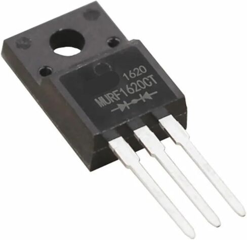 MURF1620CT سلبي مشترك MURF1620CTR إيجابي TO220 16A200V صمام ثنائي للاسترداد السريع 5 قطعة (MURF1620CTR) in Kuwait