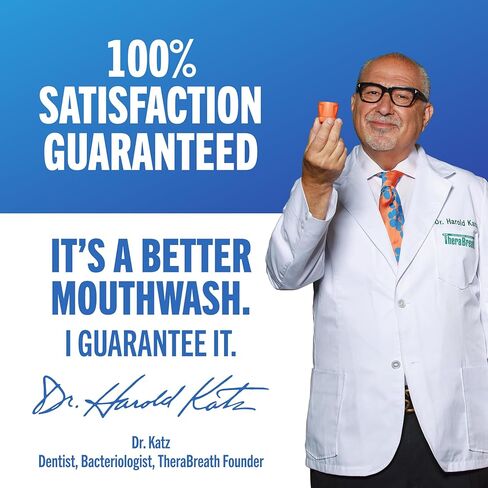 TheraBreath AM + PM Mouthwash Bundle, Morning & Overnight Rinses, 16 fl oz (2-Pack) in Kuwait