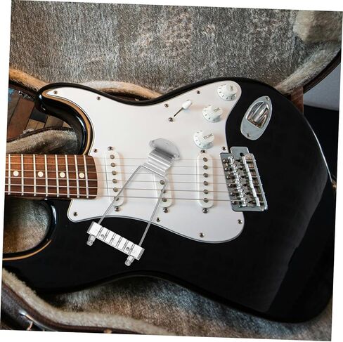 VANZACK Professional String Guitar Tailpiece Silver Durable Construction for Enhanced Performance for Guitars No Mounting Screws Included in Saudi Arabia