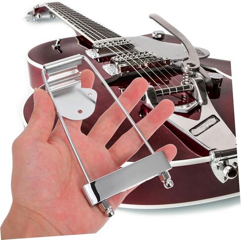 VANZACK Professional String Guitar Tailpiece Silver Durable Construction for Enhanced Performance for Guitars No Mounting Screws Included in Saudi Arabia
