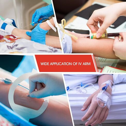 SimCoach Phlebotomy Practice Kit for Injection Training, IV Practice Kit with Phlebotomy Arm, Venipuncture and Blood Draw Practice Kit for Medical Education, Nursing School Essentials in Saudi Arabia