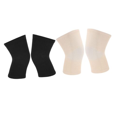 Beavorty 2Pairs Breathable Knee Support Sleeves of Practical Pads for Fitness Cycling Relief Comfortable Cushions for Injury and Reduction Skin Color in Saudi Arabia