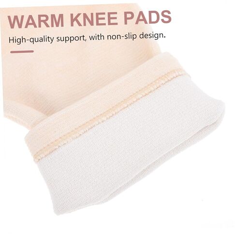 Beavorty 2Pairs Breathable Knee Support Sleeves of Practical Pads for Fitness Cycling Relief Comfortable Cushions for Injury and Reduction Skin Color in Saudi Arabia