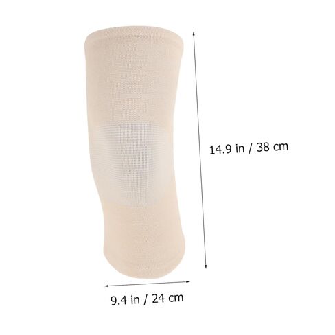 Beavorty 2Pairs Breathable Knee Support Sleeves of Practical Pads for Fitness Cycling Relief Comfortable Cushions for Injury and Reduction Skin Color in Saudi Arabia