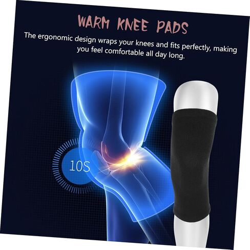 Beavorty 2Pairs Breathable Knee Support Sleeves of Practical Pads for Fitness Cycling Relief Comfortable Cushions for Injury and Reduction Skin Color in Saudi Arabia