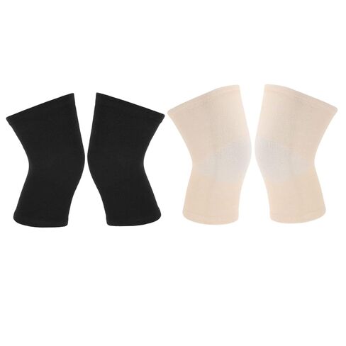 minkissy Warm Kneepads 4-Piece Set Fleece Lined Knee Brace Sleeves for Sports Protection and Comfort for Running Cycling and Outdoor Activities in Saudi Arabia