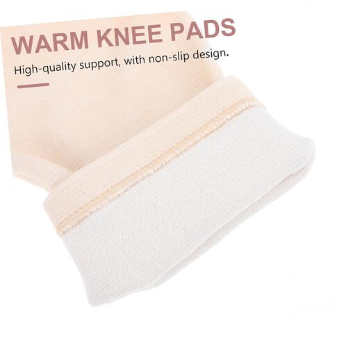 minkissy Warm Kneepads 4-Piece Set Fleece Lined Knee Brace Sleeves for Sports Protection and Comfort for Running Cycling and Outdoor Activities in Saudi Arabia