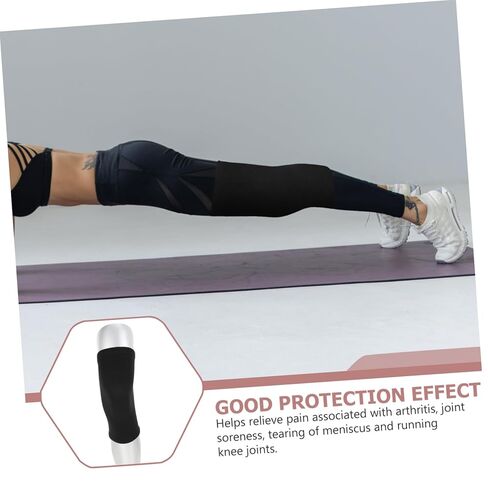 minkissy Warm Kneepads 4-Piece Set Fleece Lined Knee Brace Sleeves for Sports Protection and Comfort for Running Cycling and Outdoor Activities in Saudi Arabia