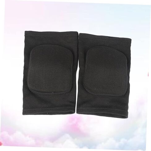 2pcs Elastic Fabric Sponge Support for Squat Workout Volleyball Gym Safety Knee Pads in Saudi Arabia