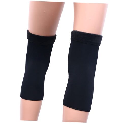 2pcs Knee Support Socks Thicken Traceless Warm Kneepad Lightweight Compression Brace for Sports Activities for Men Women Protector Muscle Pain Relief in Saudi Arabia