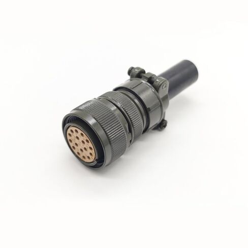 MIL-DTL-5015 Series Circular Connector, MS3106A20-29S 17 Pin Female Industrial Connectors Solder Termination, Box Mounting, 20-29 Insert Arrangement, 20 Shell Size, 17 Contacts in Saudi Arabia