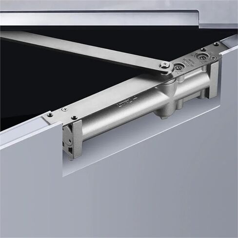 1 مجموعة باب مخفي غير مرئي أقرب نظام أمان عازل هيدروليكي للمنزل قابل للتعديل مناسب للوزن 40-65 كجم (دائري) in Kuwait