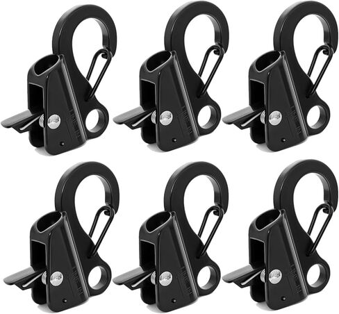 Boat Fender Clips, Boat Fender Quick Release Clip Stainless Steel Boat Bumper Clips Clamp on 3/8" - 5/8" Rope for Fastening Fender Lines in Saudi Arabia