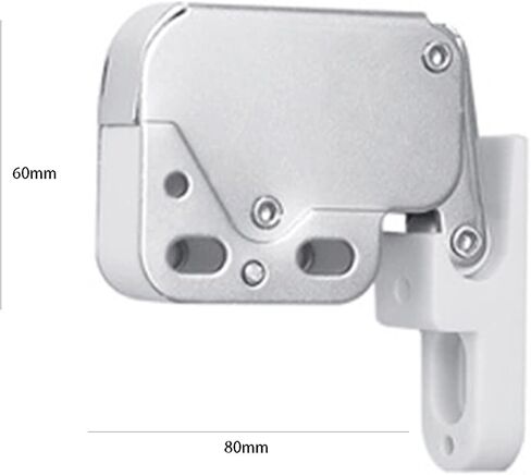 قفل مزلاج خزائن صغيرة قفل مزلاج اللمس التلقائي الربيع الصيد لباب خزانة الأثاث أقفال الأمن ABS أقحم in Kuwait
