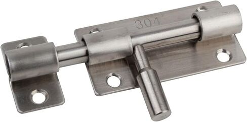 Door Handle Stainless Steel Door Bolts Security Door Guard Flush Latch Slide Bolt Lock Hardware in Saudi Arabia