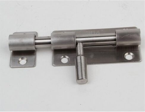 مقبض الباب الفولاذ المقاوم للصدأ مسامير الباب حارس الباب دافق مزلاج الشريحة بولت قفل الأجهزة in Kuwait