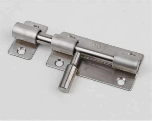 مقبض الباب الفولاذ المقاوم للصدأ مسامير الباب حارس الباب دافق مزلاج الشريحة بولت قفل الأجهزة in Kuwait