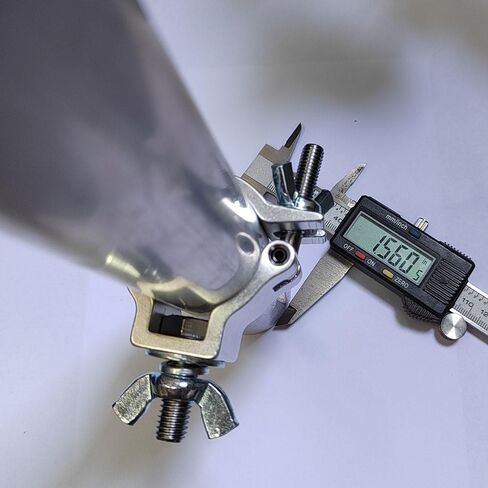 1-1/2 "المرحلة ضوء المشبك الألومنيوم الإضاءة المشابك ل 1-1/2-1-5/8" المرحلة تروس الإضاءة OD 4 حزمة الفضة in Kuwait