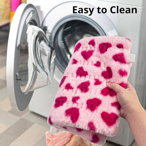 وسادة تدفئة ZXU Sherpa لتخفيف آلام الظهر والتشنجات، وسادة تدفئة لطيفة للغاية، 12 إعدادًا للحرارة، 8 إعدادات مؤقت، وسادة ساخنة ساخنة للوظيفة، نمط قلب وردي، 12 × 24 بوصة in Kuwait