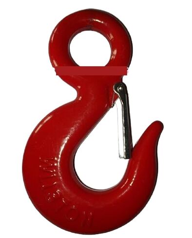1pc 0.5-5Ton 322 Swivel Hook with Latch Industrial Grade G80 Lifting Rigging Forged Alloy Steel Hoist 320 Hook Crane(2Ton 3pcs) in Saudi Arabia
