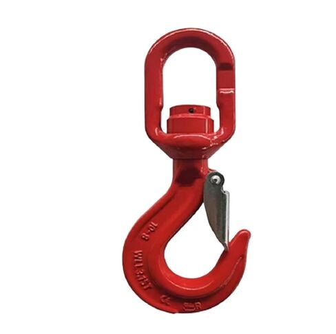 1pc 0.5-5Ton 322 Swivel Hook with Latch Industrial Grade G80 Lifting Rigging Forged Alloy Steel Hoist 320 Hook Crane(2Ton 3pcs) in Saudi Arabia