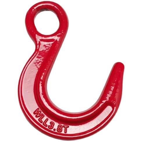 1pc Large Opening Hook Lifting Eye Hook Container Hook Forged Wide Mouth High Strength Hook Lifting Rigging Crane Hook(3.8T) in Saudi Arabia