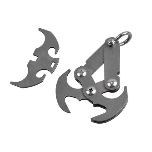 1pc Falled Object Grab Multi-Function Outdoor Survival Hook Carry Grapple Falling Things with Strong Magnet in Saudi Arabia