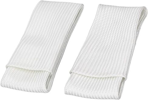 2PCS Glass Fibre Finger Cots Thermal Insulation Finger Covers TIG Welding Fingertip Protector XL L Size White in Saudi Arabia