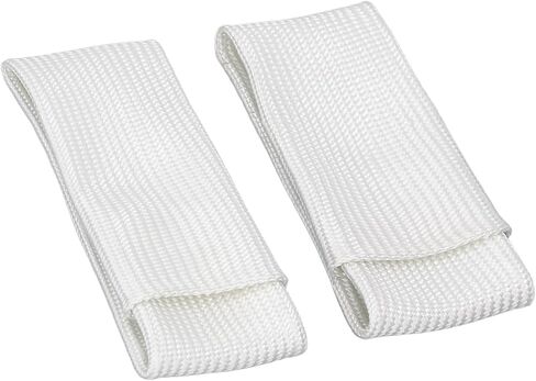 2PCS Glass Fibre Finger Cots Thermal Insulation Finger Covers TIG Welding Fingertip Protector XL L Size White in Saudi Arabia