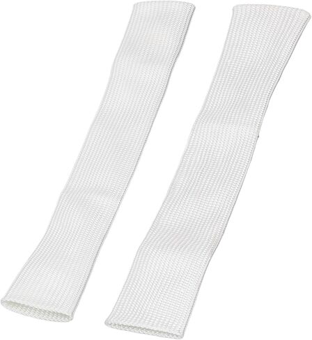 2PCS Glass Fibre Finger Cots Thermal Insulation Finger Covers TIG Welding Fingertip Protector XL L Size White in Saudi Arabia