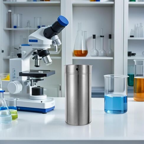 Stainless Steel Pipette Sterilization Tube Canister 9 inch, Autoclavable Pipet Holder Box with Venting Lid for Laboratory Research Healthcare in Saudi Arabia
