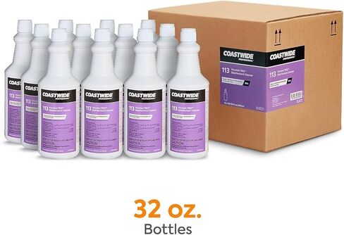 COASTWIDE Professional Virustat TBQ Disinfectant Cleaner, 32 Oz., 12/Carton in Kuwait