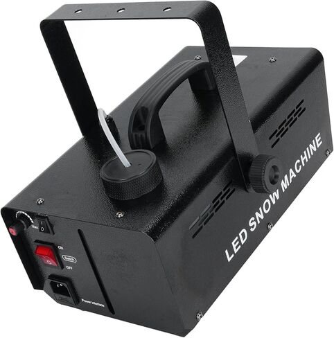 Snowflake Maker Machine, Stage Snow Machine Wireless Remote Control, Simulation Technology Romantic Effect Snow for Parties, Stage, Weddings (US Plug 100-240v) in Saudi Arabia