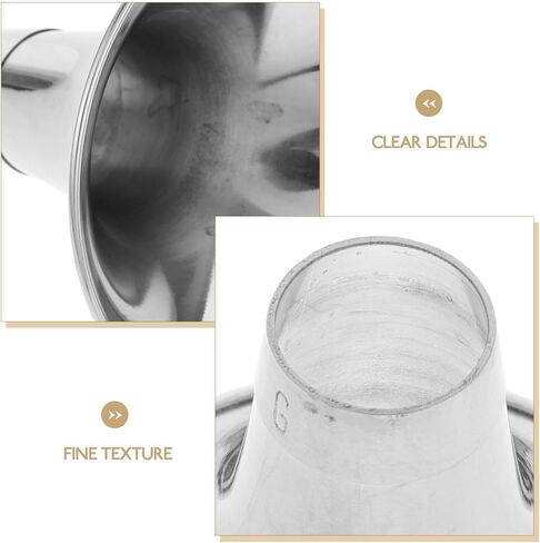 BESTYASH Thickened Metal Suona Horn Bowl Sound Amplifier Replacement Accessory for Small Pitch Suona Instrument Part Suitable for Folk Wind Instrument Maintenance in Kuwait