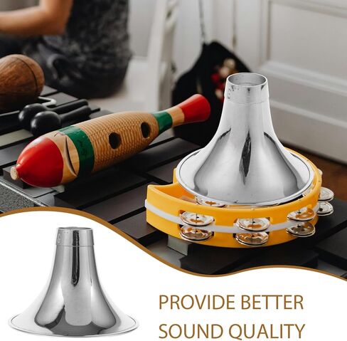 BESTYASH Thickened Metal Suona Horn Bowl Sound Amplifier Replacement Accessory for Small Pitch Suona Instrument Part Suitable for Folk Wind Instrument Maintenance in Kuwait