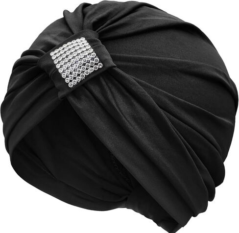 عمامة كيميائية مربوطة مسبقًا من LIMHOO للنساء، قبعة نوم من القطن فائق النعومة من Mudale in Kuwait