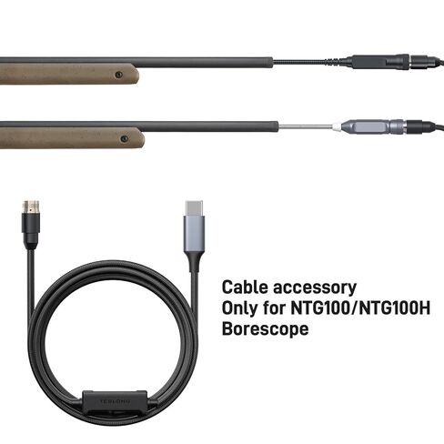 Teslong USB-C Adapter Cable for NTG100 Rifle Borescope – Compatible with iPhone 15/16 and Android Devices in Saudi Arabia