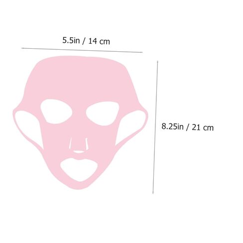 Homoyoyo 4pcs Silicone Earhook Face Mask Cover for Women Comfortable Non-skid Moisturizing Mask Film Reusable White in Saudi Arabia