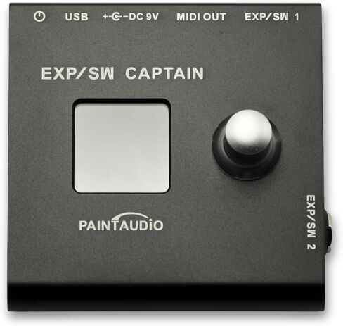 PAINTAUDIO EXP/SW CAPTAIN Multi-Function Expression Pedal & Footswitch to MIDI Controller Box in Kuwait