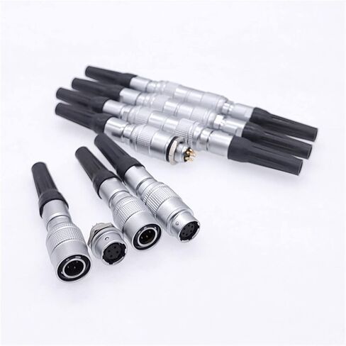 YC8 موصلات دائرية 8 مللي متر 2 3 4 5 6 7pin موصل الاستشعار لرسو السفن دفع سحب قفل ذاتي 8 مللي متر 1 قطعة (2 دبوس) in Kuwait