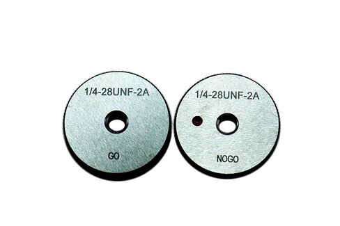 Shars GO NO-GO Thread Ring Gage 2 PCS Set (303-1689 4-40UNC) ![ in Saudi Arabia