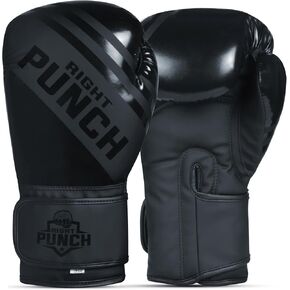 Boxing Gloves for Men and Women, Faux Leather, Muay Thai, Kickboxing, MMA in Kuwait